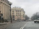 Окупанти гатили в приміщення Харківської ОДА