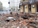 Последствия воздушного удара по Харьковскому городскому совету