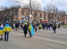 В Херсоні влаштували акцію протесту проти росіян