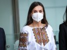 Королева Испании Летиция надела вышиванку в знак поддержки Украины в российско-украинской войне
