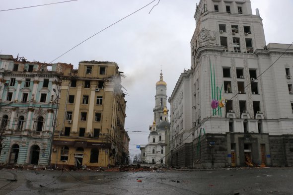 Так виглядає Харків після атаки російських військ