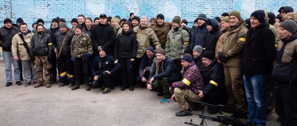 Батальйон територіальної оборони "Скіф", який охороняє Васильків та південний напрямок поблизу столиці, отримав зброю та військове спорядження