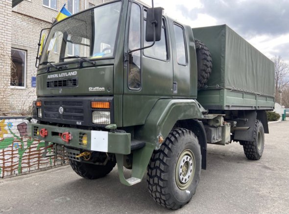 Батальйон територіальної оборони "Скіф", який охороняє Васильків та південний напрямок поблизу столиці, отримав зброю та військове спорядження