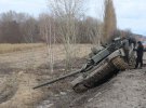 В Черниговской области Территориальная оборона ВСУ сожгла технику оккупантов