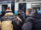 Часть эвакуированных людей из Сум перевезли в Польшу