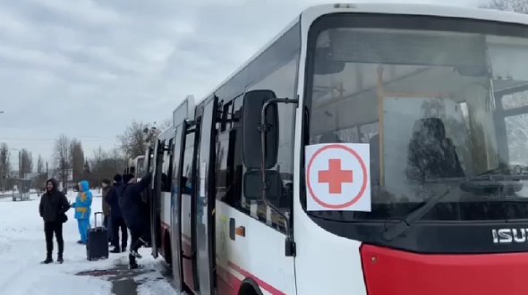 Евакуаційна колона з Енергодару виїхала до Запоріжжя