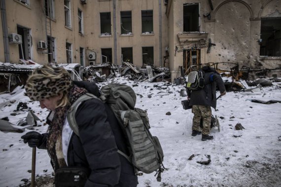 Харьков живет под постоянными обстрелами оккупантов