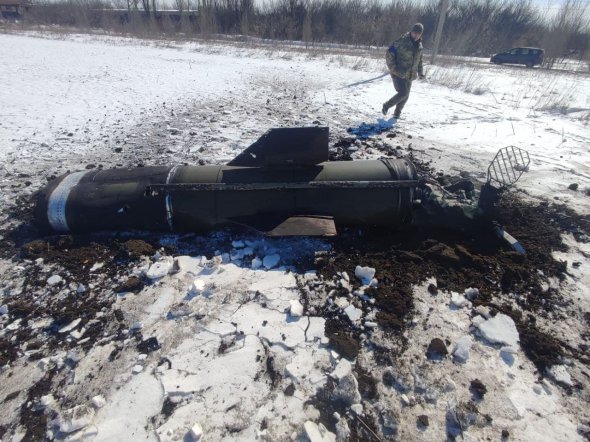 Снаряди з околиць Авдіївки