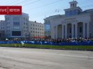 Херсонцы вышли показать миру, в составе какой стране они хотят жить. Фото: Общественное