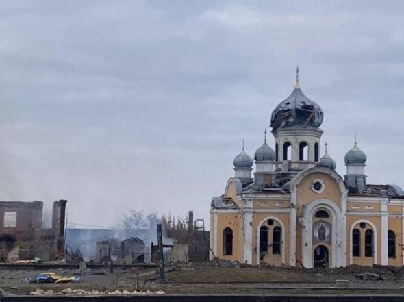 Храм св. Михаила в городе Малын Житомирской области