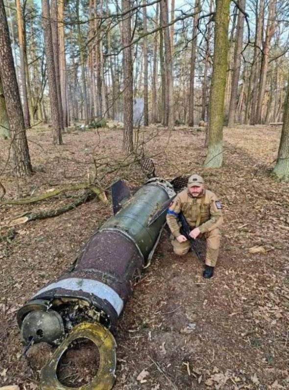 ЗСУ збили ракету "Точка-У", яку випустили російські загарбники