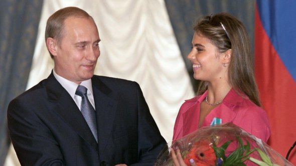 Владимир Путин и Алина Кабаева