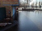 Река вышла из берегов и затопила территорию в районе селения Козаровичи Киевской области