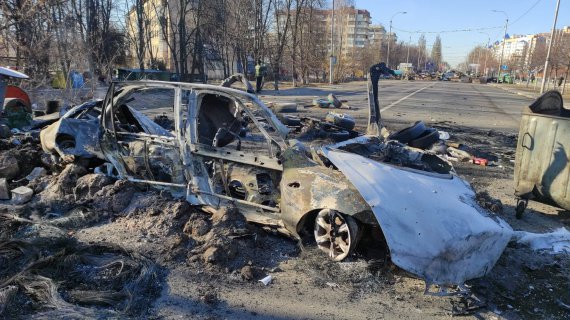 Поетка Богдана Гайворонська мешкала в Бучі, після початку обстрілів потрапила до Ірпеня