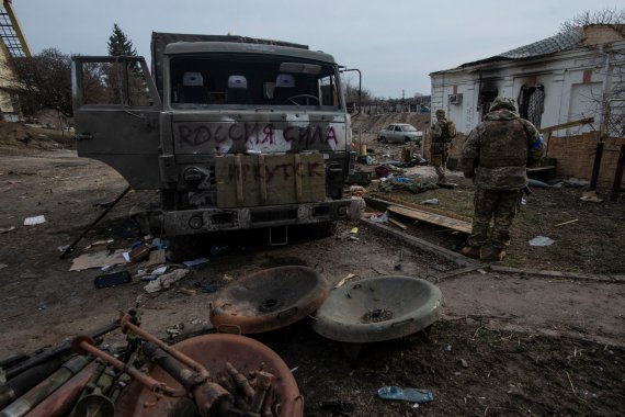 Знищена окупантська техніка