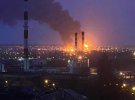В российском Белгороде пылает нефтебаза