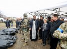 Президентка Європейської комісії Урсула фон дер Ляєн, Високий представник ЄС Жозеп Боррель та прем'єр Словаччини Едуард Гегер відвідали Бучу