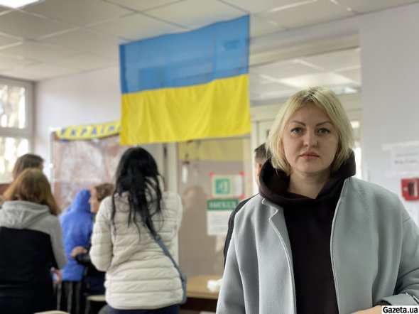 Заступниця міського голови Черкас Марина Гаркава щодня перебуває у центрі для переселенців