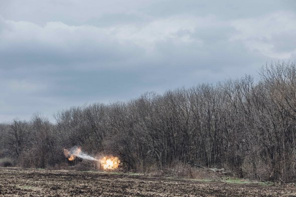 Война на линии фронта на Донбассе 