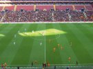 Футболісти "Галатасарая" та "Динамо" під час благодійного матчу в Стамбулі