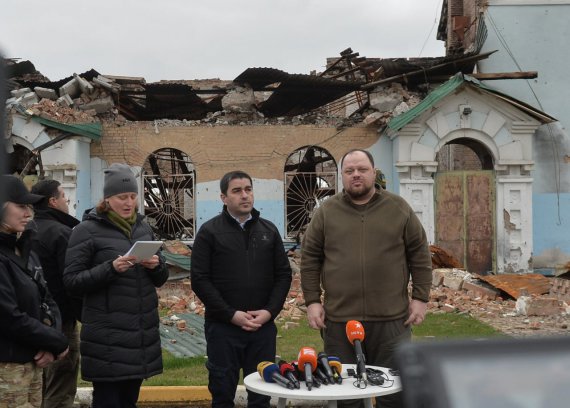 Грузинские политики посетили Бучу и Ирпень
