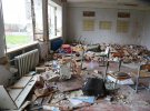 Київщина: показали розтрощену школу Іванкова, в якій окупанти влаштували штаб