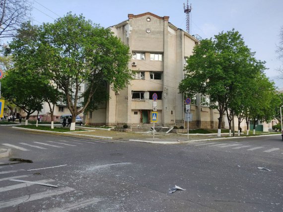 У Тирасполі обстріляли будівлю так званого Міністерства держбезпеки невизнаного Придністров'я