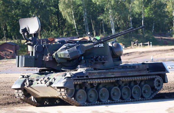 Немецкая зенитная самоходная установка Gepard – одна из тех, которую передадут Украине 