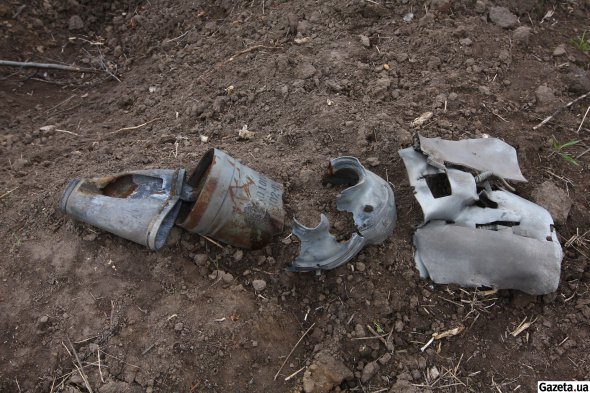 Российские оккупанты сбрасывали на Большую Дымерку все возможные боеприпасы - ракеты, "Грады", авиабомбы