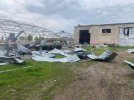На Дніпрпопетровщині ракета окупантів влучила у фермерські склади