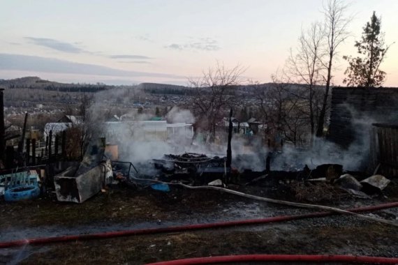 У російському Челябінську спалахнула пожежа