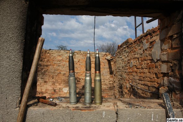 В Андріївці досі знаходять невикористані боєприпаси, міни та розтяжки, які залишили після себе російські військові