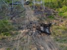 Знищена переправа російських окупантів  у Луганській області