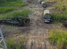 Уничтоженная переправа российских оккупантов в Луганской области