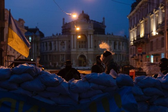 Президент Украины Владимир Зеленский показал фотографии войны в Украине