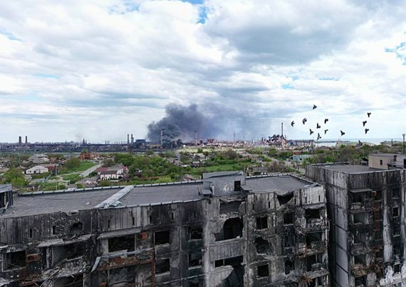 Мариуполь. 11 мая, 2022 год. Город разрушен российскими оккупантами
