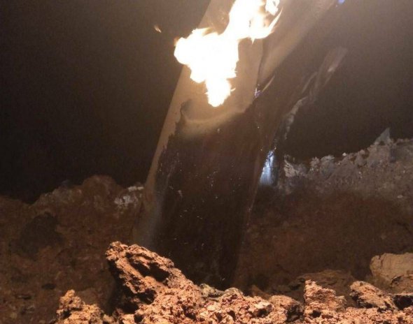 Російський снаряд влучив у газопровід на Харківщині
