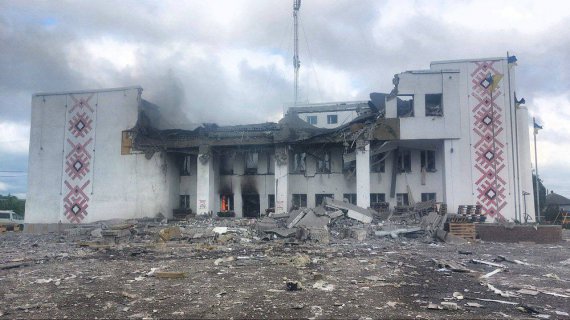 Террористы обстреливают Харьковщину