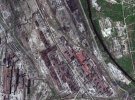 Спутниковые снимки завода "Азовсталь" в Мариуполе