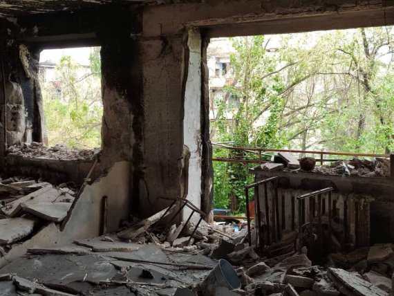 Оккупанты обстреляли многопрофильную больницу в Северодонецке