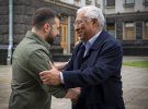 Президент України Володимир Зеленський зустрівся у Києві з прем'єр-міністром Португалії Антоніу Коштою.
