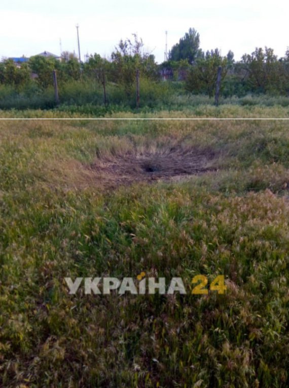 Последствия обстрела в Белозерской громаде
