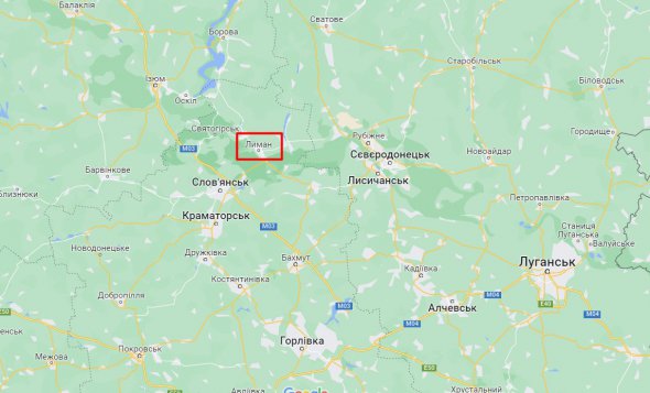 Войска Российской Федерации и силы ОРДО обстреливают Лиман в Донецкой области