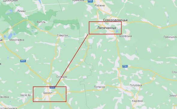 На трассе Лисичанск-Бахмут ВСУ уничтожили блокпост вместе с российскими оккупантами