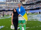 Украинский голкипер "Реала" Андрей Лунин и его супруга Анастасия