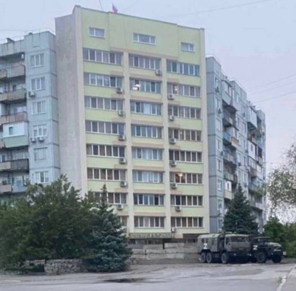 Гауляйтер Енергодару Кірпічов укріпив готель "Вставка", де проживає