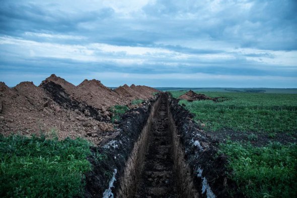 Нова траншея неподалік Краматорська, 28 травня 