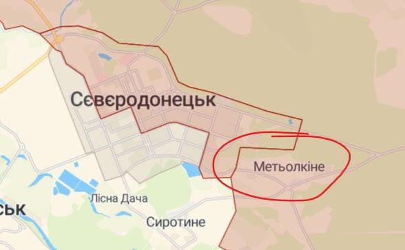 ЗСУ відкинули ворог з двох сіл поблизу Сіверськодонецька