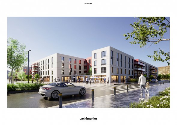 Компанія Аrchimatika представила проєкт житлових будинків для людей. що втратили оселю через війну в Україні. 