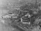 У мережу викладають історичні фото Києва. Початок 70-х, Вид з київської гори на річковий вокзал